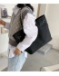 Fashion Black Large Capacity Oxford Shoulder Bag