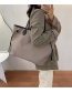 Fashion Khaki Large Capacity Oxford Shoulder Bag