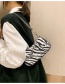 Fashion Zebra White Leopard Print Chain Shoulder Crossbody Bag