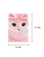Fashion White Rabbit Plush Fox Rabbit Sequins Childrens Notebook