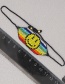 Fashion Color Mixing Rainbow Smiley Rice Beads Handmade Beaded Bracelet