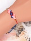 Fashion Cross Geometric Flag Flag Handmade Beaded Bracelet