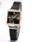 Fashion Silver Color Square Dial Magnet Buckle Mesh Strap Watch