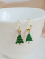 Fashion 6# Alloy Christmas Earrings