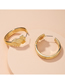 Fashion Gold Color Geometric Alloy Multilayer Earrings