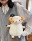 Fashion Lamb Small Sheep Plush One Shoulder Messenger Bag