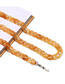Fashion Two-tone Yellow Resin Acrylic Thick Chain Environmental Protection Glasses Chain