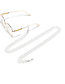 Fashion Transparent Resin Acrylic Thick Chain Environmental Protection Glasses Chain