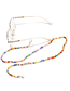 Fashion Color Handmade Chain Mixed Color Rice Bead Beaded Glasses Chain