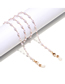 Fashion Gold Color Rice Pearl Beaded Glasses Chain
