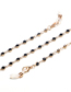Fashion Gold Color Handmade Chain With Rhinestone Alloy Glasses Chain
