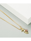 Fashion Color Small Bird Copper Inlaid Zircon Pendant Necklace