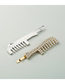 Fashion Gold Color Alloy Diamond Comb Hairpin Set