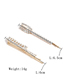 Fashion Gold Color Alloy Diamond Comb Hairpin Set