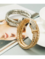 Fashion Silver Color Snake-shaped Winding Alloy Bracelet With Rhinestones