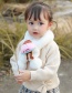 Fashion [ginger] 6 Months To 8 Years Old Strawberry Plush Padded Childrens Bib Scarf