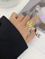 Fashion Gold Color Geometric Alloy Hollow Ring