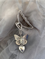 Fashion Silver Color Love Butterfly Pendant Clamp