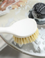 Fashion 6697 Square Head Brush Long-handled Kitchen Cleaning Pot Brush