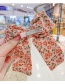 Fashion Ribbon Bow [beige] Childrens Hairpin With Fabric Floral Bow
