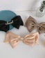 Fashion Pink Big Bow Letter Diamond Alloy Hairpin