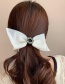 Fashion Creamy-white Alloy Hairpin With Bow And Diamond Flower