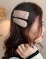 Fashion Blue Square Wool Knitted Geometric Alloy Hairpin