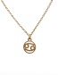 Fashion 6 Gold Color Titanium Steel Twelve Constellation Round Hollow Necklace