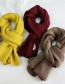 Fashion Love Wool Black Love Knitted Woolen Thick Scarf