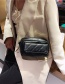Fashion Pink Flap Diamond Chain Crossbody Shoulder Bag