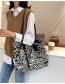 Fashion Zebra Canvas Zebra Print Shoulder Bag