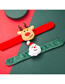 Fashion Snowman Christmas Snowman Bear Pop Ring Bracelet