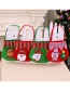 Fashion Deer Christmas Supplies Brushed Cloth Apple Tote Bag