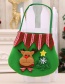 Fashion Snowman Christmas Supplies Brushed Cloth Apple Tote Bag