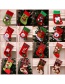 Fashion Sequined Small Socks (deer Style) Christmas Old Man Snowman Bear Christmas Stocking