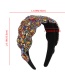 Fashion Color Alloy Diamond Geometric Headband