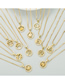 Fashion Balance Round Bead Constellation Diamond Hollow Pendant Necklace