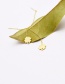 Fashion Gold Color Titanium Steel Hypoallergenic Four-leaf Clover Ear Line