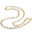 Fashion 50mm Chain + Lightning Lightning Copper-plated Copper Necklace
