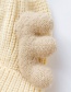 Fashion Yellow Wings 0-6 Years Old One Size Ball Wool Knitted Childrens Wings Hat
