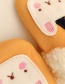 Fashion Yellow Bunny 2-10 Years Old Stuffed Animals Hit Color Childrens Gloves