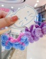 Fashion Light Blue Butterfly Hair Rope [1 Pair] Butterfly Wool Knitted Alloy Childrens Hairpin Hair Rope