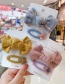 Fashion Gray Bow Hair Rope + Small Flower Hairpin Knitted Wool Bowknot Childrens Hairpin Hair Rope