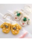 Fashion Gloves [yellow] 2 Years Old -10 Years Old Christmas Thickened Hanging Neck Elk Christmas Tree Children Gloves
