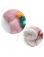 Fashion Christmas Tree [pink] About 2-10 Years Old Christmas Hanging Neck Plush Snowman Elk Children Gloves