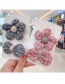 Fashion Grey Flowers [2 Piece Set] Small Flower Bow Children Hairpin