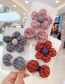 Fashion Pink Flowers [2 Piece Set] Small Flower Bow Children Hairpin