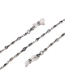Fashion Silver Handmade Chain Diamond Anti-skid Glasses Chain