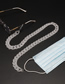 Fashion Transparent Acrylic Frosted Non-slip Glasses Chain