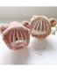 Fashion Pink Hat Reference Age 2 Years -6 Years Old Childrens Plush Hat With Bear Ears